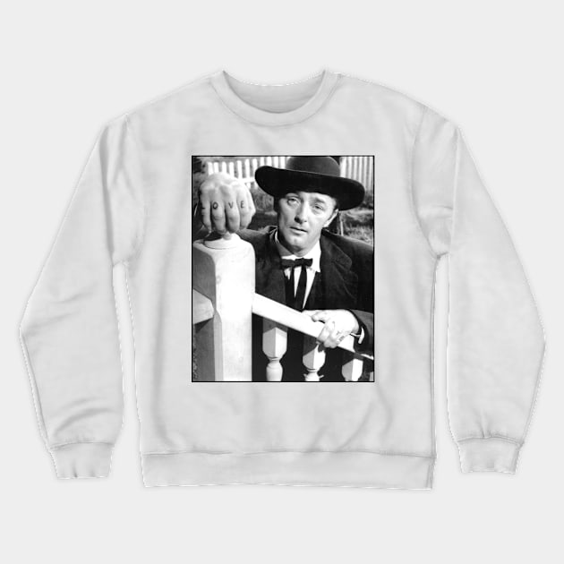 Robert Mitchum Crewneck Sweatshirt by Bugsponge